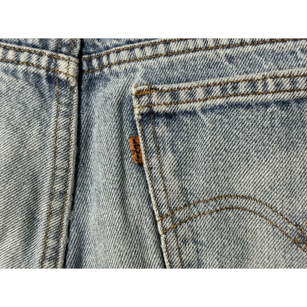 VTG Levi's 20505-0217 Jeans Mens 32x29 Orange Tab Made In USA
